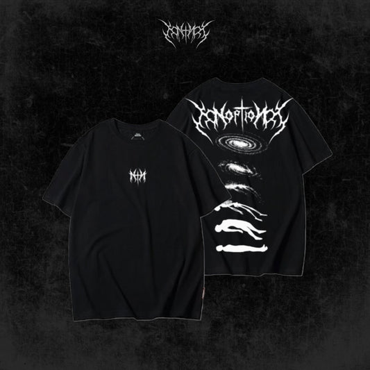 Black T-shirt GALAXY